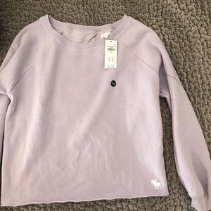 NWT Abercrombie Kids cropped sweatshirt 13/14